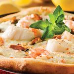 Pizza aux fruits de mer