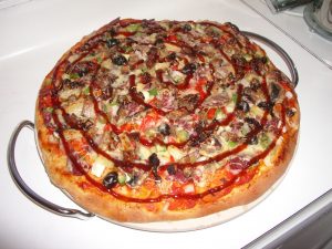 Pizza barbecue