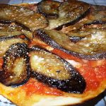 Pizza aubergine