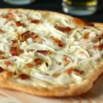 Pizza façon tarte flambée