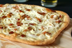 Pizza façon tarte flambée