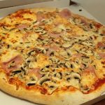 Pizza aux champignons