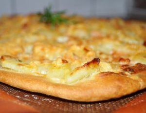 Pizza aux pommes de terre